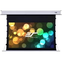 ELITE SCREENS elektrické motorizované stropné plátno 120"/ 16:9/ 149,4 x 265,7 cm/ Zisk 1,1/ 8"