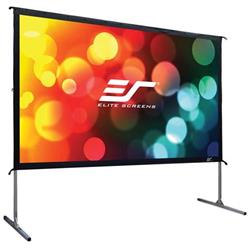 ELITE SCREENS plátno mobilní outdoor stativ 100" (254 cm)/ 16:9/ 124,5 x 221,5 cm/ hliníkový rám/ Gain 1,1/ CineWhite