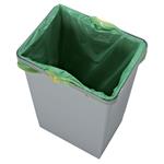 Elletipi Plastový kôš s držadlami Kryt BIG XL, 35 l, sivý, 53 x 22,5 x 37 cm