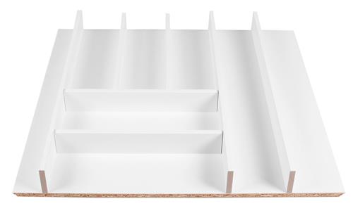 Elletipi Příborník pro zásuvky 60 cm Wood Line, bílý