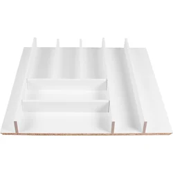 Elletipi Příborník pro zásuvky 60 cm Wood Line, bílý