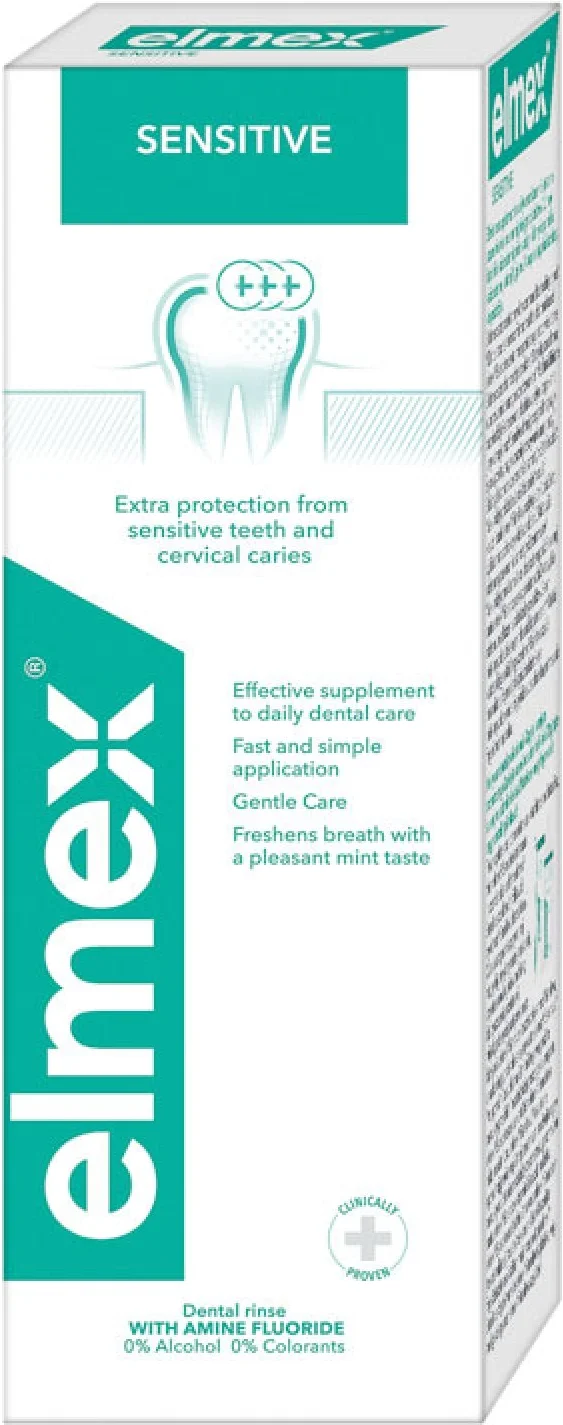 Elmex ústní voda Sensitive 400ml