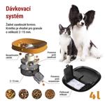 EMOS GoSmart dávkovač krmiva Pet Care s kamerou, 4 l, černý, Wi-Fi