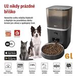 EMOS GoSmart dávkovač krmiva Pet Care s kamerou, 6 l, černý, Wi-Fi