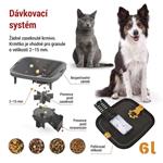 EMOS GoSmart dávkovač krmiva Pet Care s kamerou, 6 l, černý, Wi-Fi