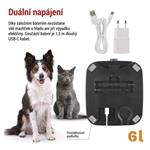EMOS GoSmart dávkovač krmiva Pet Care s kamerou, 6 l, černý, Wi-Fi
