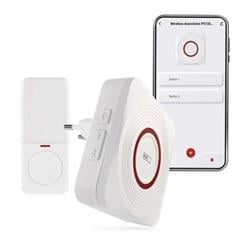 EMOS GoSmart Domovní bezdrátový zvonek P5735WS do zásuvky s WiFi