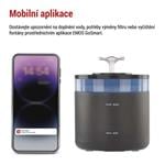 EMOS GoSmart fontána Pet Care, 2,6 l, sivá, Wi-Fi