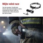 EMOS LED nabíjecí čelovka P3544, 500 lm, 120 m, Li-Ion 800 mAh