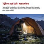 EMOS LED nabíjecí čelovka P3544, 500 lm, 120 m, Li-Ion 800 mAh