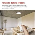 EMOS LED nástenné svietidlo SABI, kruhové 30 W, stmievateľné so zmenou CCT