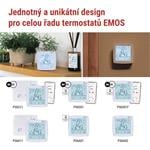 EMOS Programovateľný drôtový termostat OpenTherm pre miestnosti P56A01
