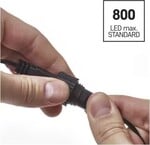 EMOS standard LED spojovací vánoční řetěz, 10 m, venkovní i vnitřní, multicolor