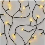 EMOS standard LED spojovací vánoční řetěz, 10 m, venkovní i vnitřní, teplá bílá