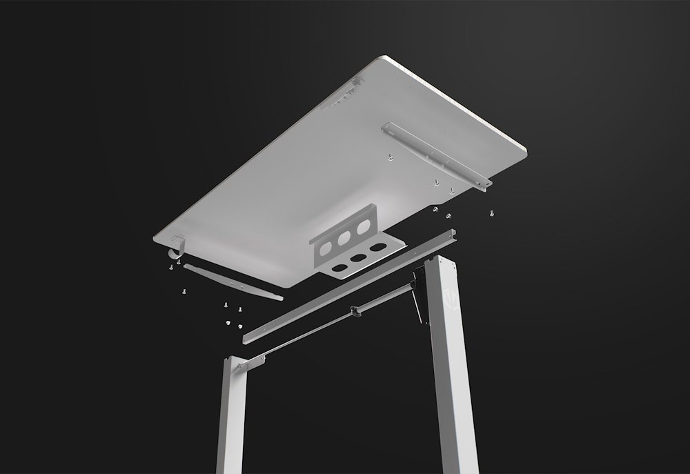 Endorfy herní stůl Atlas S electric Light Wood