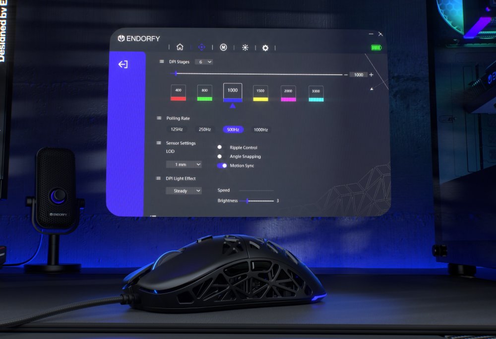 Endorfy LIV, černá