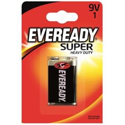 Energizer Eveready Super (blistr) - 9V baterie