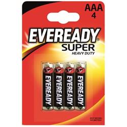 Energizer Eveready Super (blistr) - Mikrotužka AAA/4pack