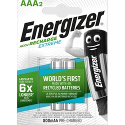 Energizer Nabíjacie batérie - AAA / HR03 - 800 mAh EXTREME DUO EHR006