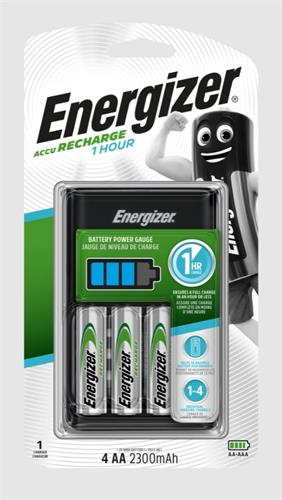 Energizer nabíječka - 1 hodinová + 4AA Extreme 2300 mAh