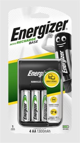 Energizer nabíječka - Base + 4AA Universal 1300 mAh