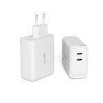 Epico 100W GaN síťová nabíječka + 2m USB-C kabel - bílá