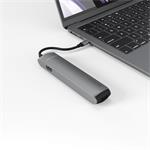 Epico 6in1 Slim Hub 8K with USB-C connector - vesmírně šedá