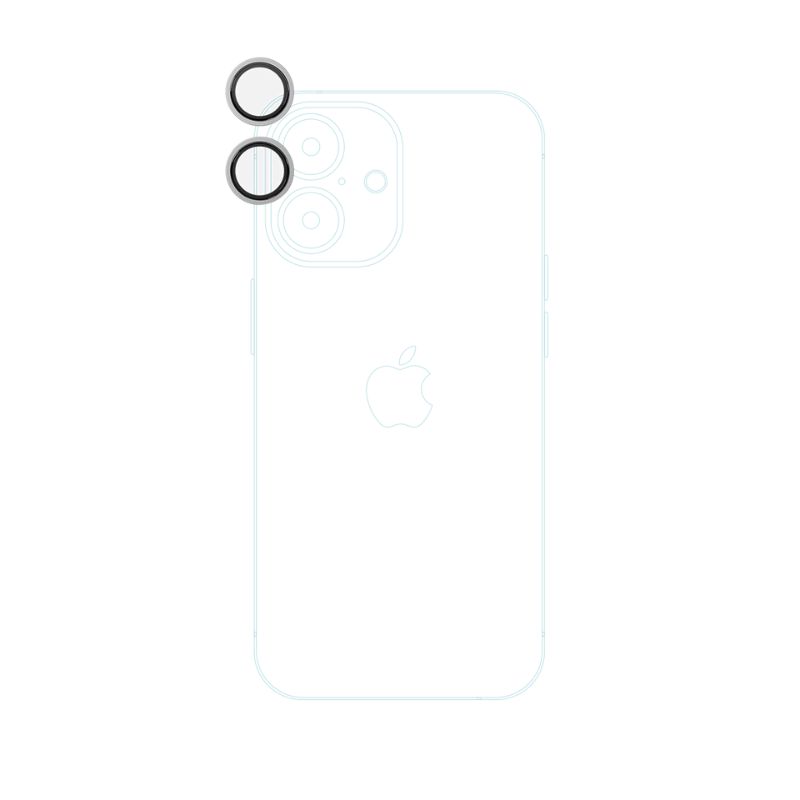Epico Aluminium Lens Protectors | iPhone 17 | stříbrná