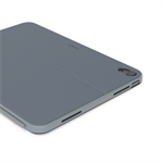 Epico Backlit Keyboard Case iPad Pro 11" (3.-6. gen)/Air 10,9" (A14-M1)/Air 11" (M2-M4) - US/šedá