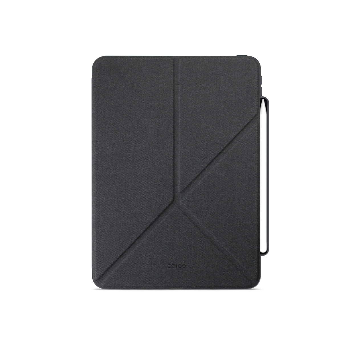 Epico Clear Flip Case iPad Pro 11" (3.-6. gen)/Air 10,9" (A14-M1)/Air 11" (M2-M4) - černá transparentní