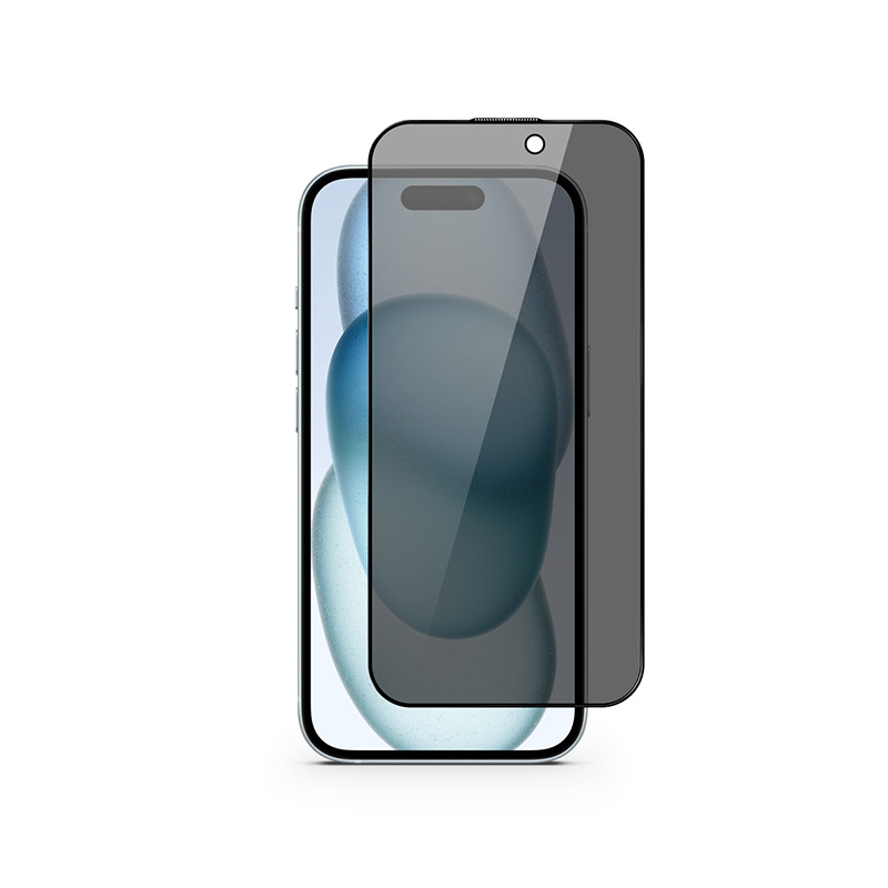 Epico Edge to Edge Privacy Glass IM iPhone 15 Plus - s aplikátorem