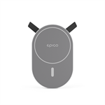 Epico Ellipse bezdrátová autonabíječka 15W s podporou uchycení MagSafe a s adaptérem v balení - vesmírně šedá