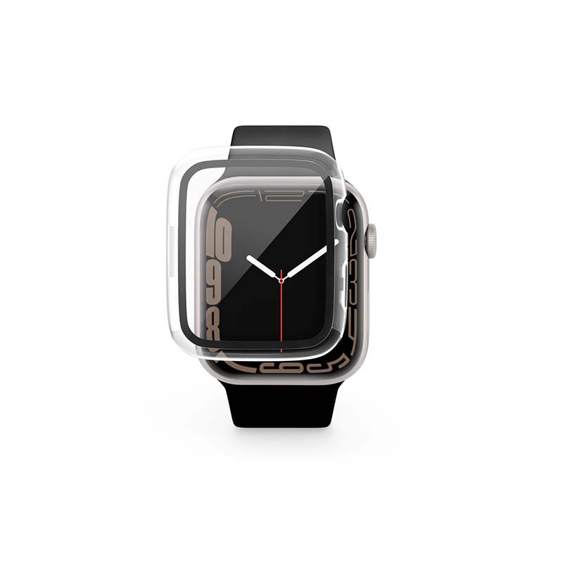 EPICO GLASS CASE APPLE WATCH 7/8 (41 mm) - transparentné