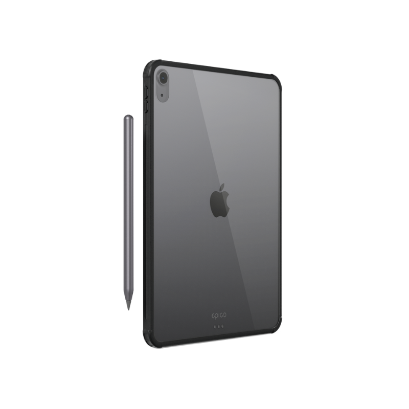 Epico Hero Case iPad Pro 12,9" (3.-6. generácia)/Air 13" (M2-M4) - priehľadný / čierny