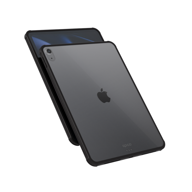 Epico Hero Case iPad Pro 12,9" (3.-6. generácia)/Air 13" (M2-M4) - priehľadný / čierny