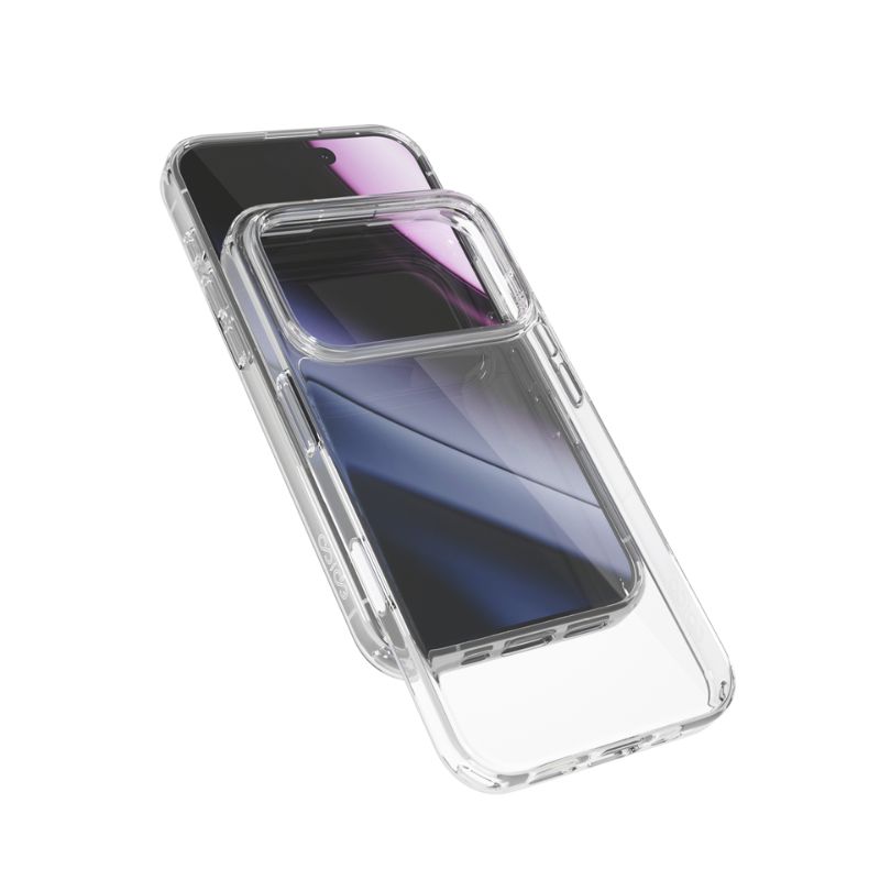 Epico Hero Case | iPhone 17 Pro Max | Ultraľahký kryt | priehľadný | vyvýšené okraje a rám okolo objektívu (ochrana fotoaparátu)