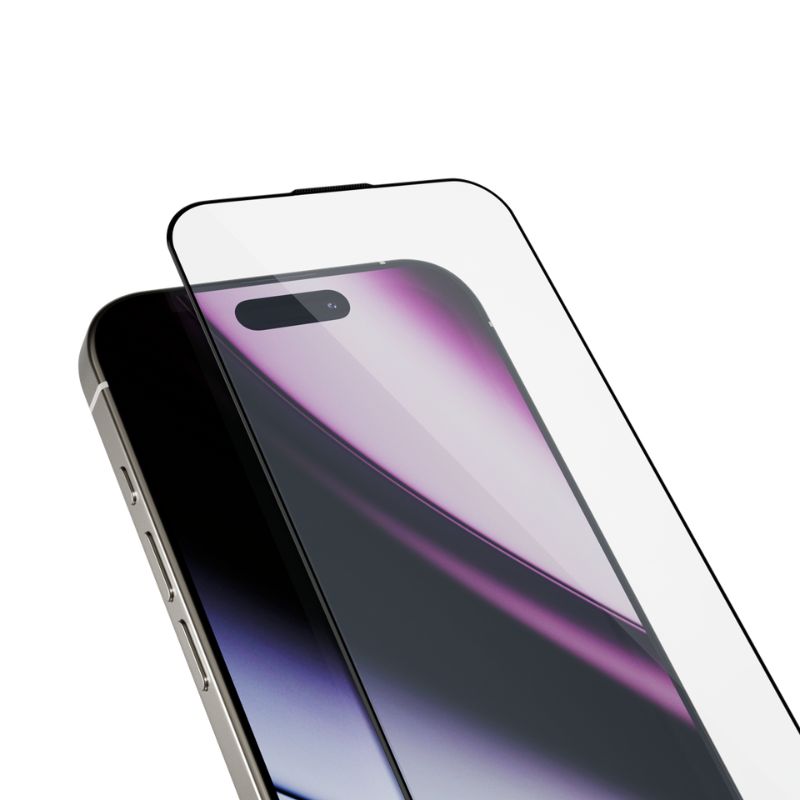 Epico Hero Glass 3D for iPhone 16 Pro s instalačním rámečkem