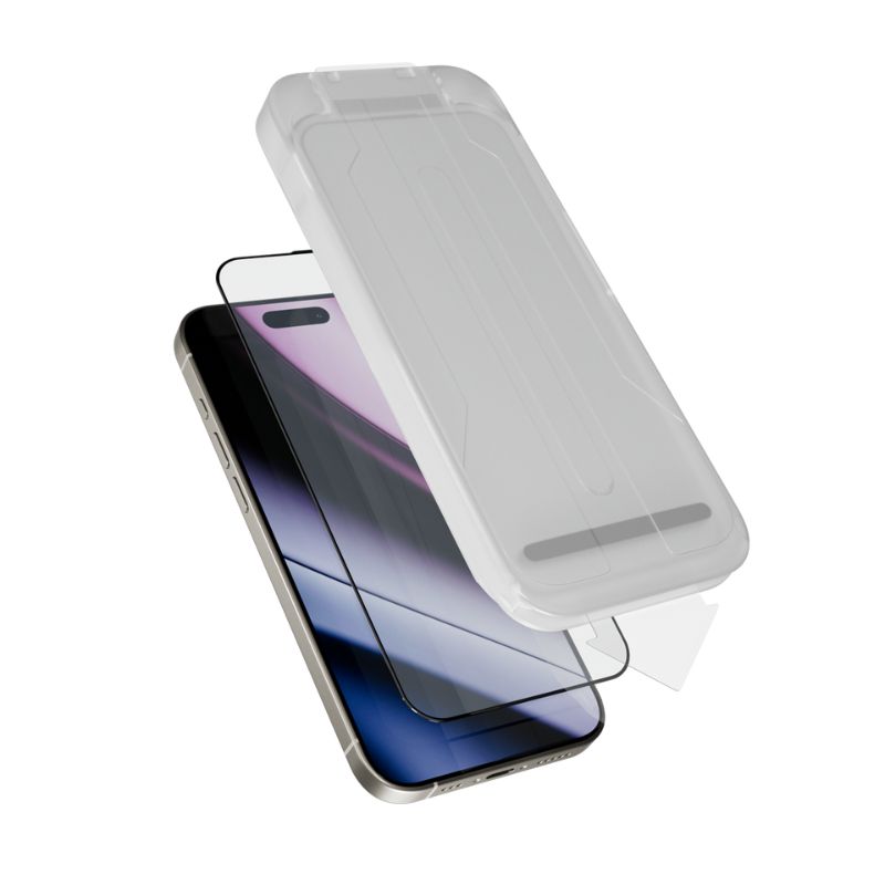 Epico Hero Glass 3D Ultra-Wide Cover s aplikátorom na prach 2ks pre iPhone 15/16