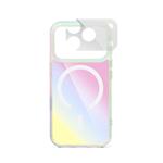 Epico Hero Mag+ Case | iPhone 18 Pro | transparentní & holografický | Qi2 & MagSafe kompatibilní | crossbody úchyty | ochrana came