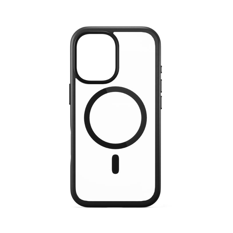 Epico Hero Pro Mag+ Case | iPhone 17 | černá transparentní | Qi2 & MagSafe kompatibilní | plný kruh