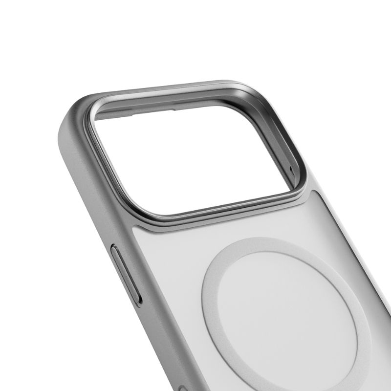 Epico HeroMatte Pro Mag+ Case | iPhone 17 Pro Max | šedá | Qi2 & MagSafe kompatibilní | plný kruh & ochrana camera island
