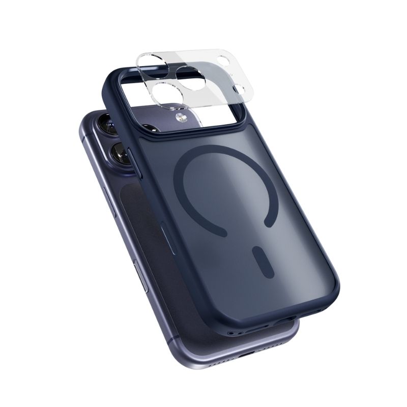 Epico HeroMatte Pro Mag+ Case | iPhone 17 Pro Max | temně modrá | Qi2 & MagSafe kompatibilní