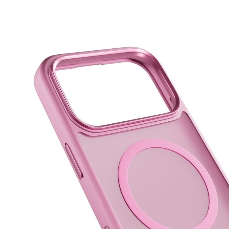 Epico HeroMatte Pro Mag+ Case | iPhone 17 Pro | růžová | Qi2 & MagSafe kompatibilní | crossbody úchyty & ochrana camera island