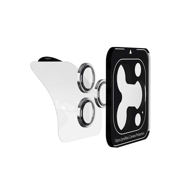 Epico Hliníkové ochranné sklo na objektív fotoaparátu pre iPhone 14 Pro / 14 Pro Max (6,1") - zlaté
