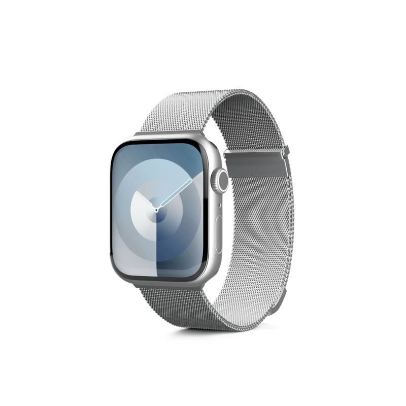 Epico hodinkový remienok Milanese+ 38/40/41 mm - strieborný