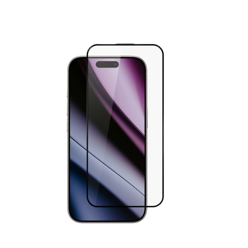 Epico ImpactCeramic Glass 3D Ultra-široké krytí s aplikátorem proti prachu pro iPhone 15Plus/16Plus