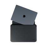 EPICO Kožené puzdro pre Apple MacBook Pro 16" - čierne