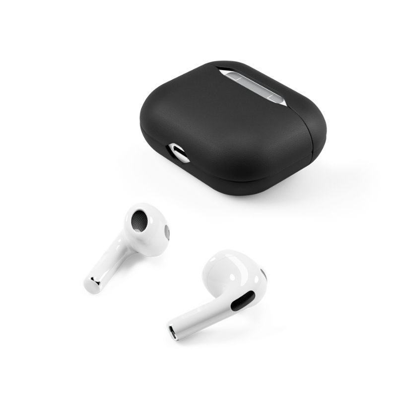 Epico Leather Case Airpods 4 - černá