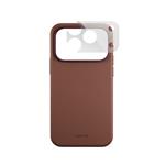 Epico Leather Pro Mag+ Case iPhone 17 Pro Max/18 Pro Max Qi2 & MagSafe kompatibilní - hnědá (ochrana