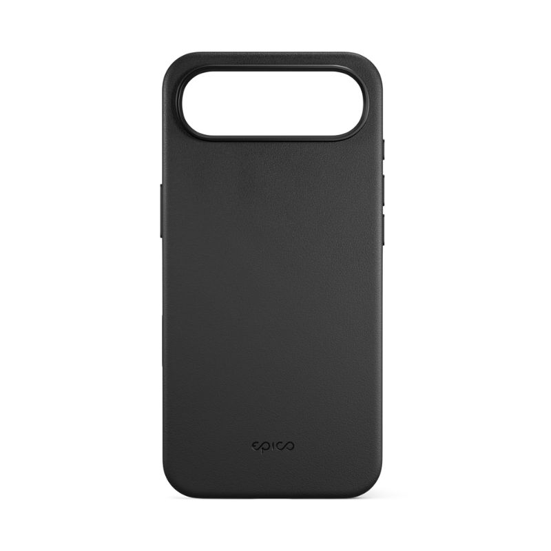 Epico Leather Pro Mag+ Case | iPhone Air | černá | Qi2 & MagSafe kompatibilní (ochrana camera island)